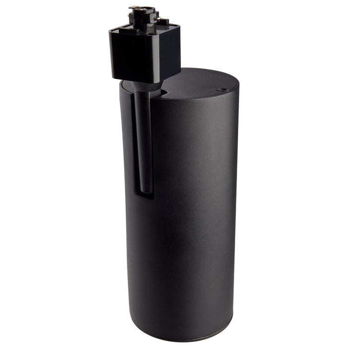 SATCO/NUVO 30W LED Commercial Track Head Black Cylinder 24 Degree Beam Angle 3000K (TH622)