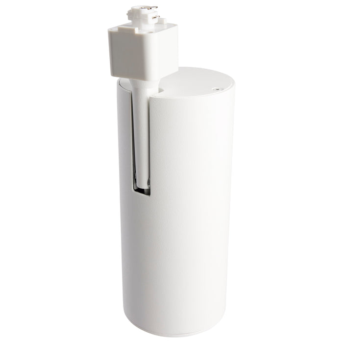 SATCO/NUVO 30W LED Commercial Track Head White Cylinder 36 Degree Beam Angle 3000K (TH623)