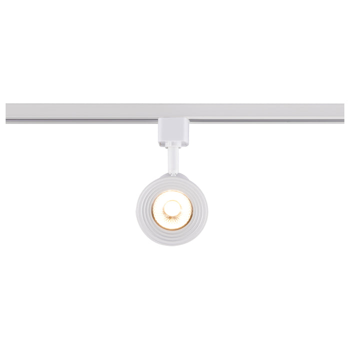 SATCO/NUVO 12W LED Cinch Track Head 3000K 24 Degree Beam Angle Matte White (TH632)