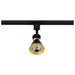 SATCO/NUVO 12W LED Cinch Track Head 3000K 24 Degree Beam Angle Matte Black/Brushed Brass (TH633)