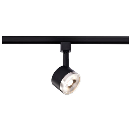 SATCO/NUVO 12W LED Track Head Round 3000K 24 Degree Beam Angle Matte Black/Brushed Nickel (TH636)