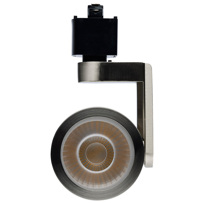 SATCO/NUVO LED Lantern Style Track Head 12W 24 Degree Beam Angle 3000K Dimmable Brushed Nickel (TH653)