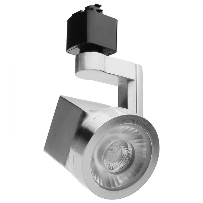 SATCO/NUVO LED Lantern Style Track Head 12W 24 Degree Beam Angle 3000K Dimmable Brushed Nickel (TH653)
