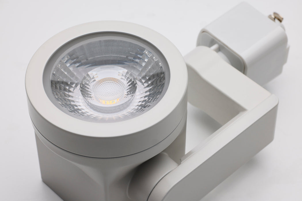 SATCO/NUVO LED Lantern Style Track Head 12W 36 Degree Beam Angle 3000K Dimmable White (TH661)