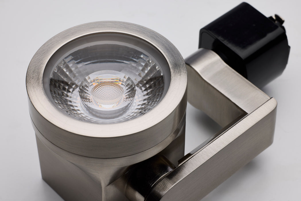 SATCO/NUVO LED Lantern Style Track Head 12W 36 Degree Beam Angle 3000K Dimmable Brushed Nickel (TH663)
