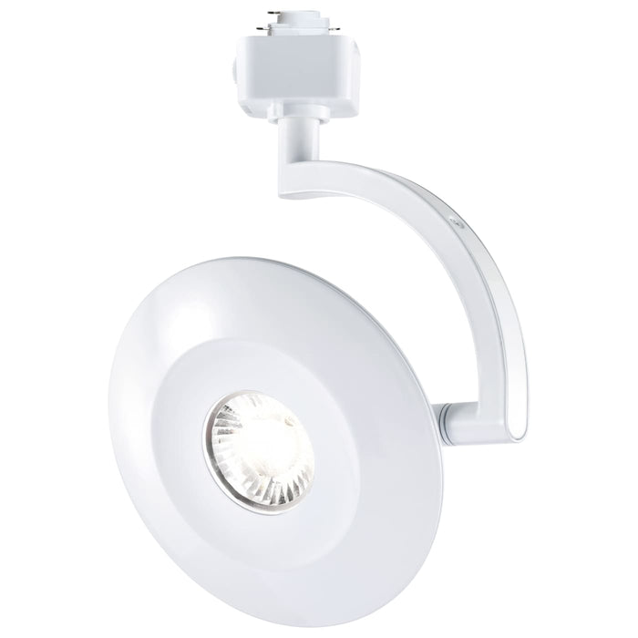 SATCO/NUVO ORB LED H-Style Track Head 12W CCT Selectable 3000K/4000K/5000K 24 Degree Beam Angle 120V White Finish (TH670)