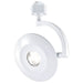 SATCO/NUVO ORB LED H-Style Track Head 12W CCT Selectable 3000K/4000K/5000K 24 Degree Beam Angle 120V White Finish (TH670)