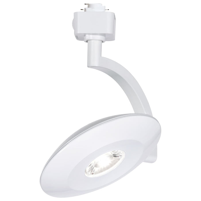 SATCO/NUVO ORB LED H-Style Track Head 12W CCT Selectable 3000K/4000K/5000K 24 Degree Beam Angle 120V White Finish (TH670)