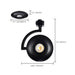 SATCO/NUVO ORB LED H-Style Track Head 12W CCT Selectable 3000K/4000K/5000K 24 Degree Beam Angle 120V Black Finish (TH671)