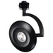 SATCO/NUVO ORB LED H-Style Track Head 12W CCT Selectable 3000K/4000K/5000K 24 Degree Beam Angle 120V Black Finish (TH671)