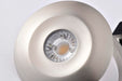 SATCO/NUVO ORB LED H-Style Track Head 12W CCT Selectable 3000K/4000K/5000K 24 Degree Beam Angle 120V Brushed Nickel Finish (TH672)