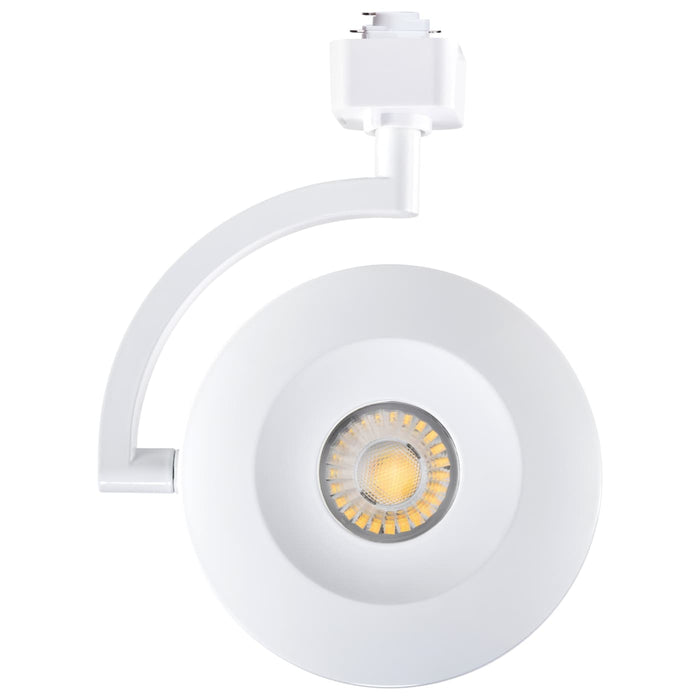 SATCO/NUVO ORB LED H-Style Track Head 12W CCT Selectable 3000K/4000K/5000K 36 Degree Beam Angle 120V White Finish (TH673)