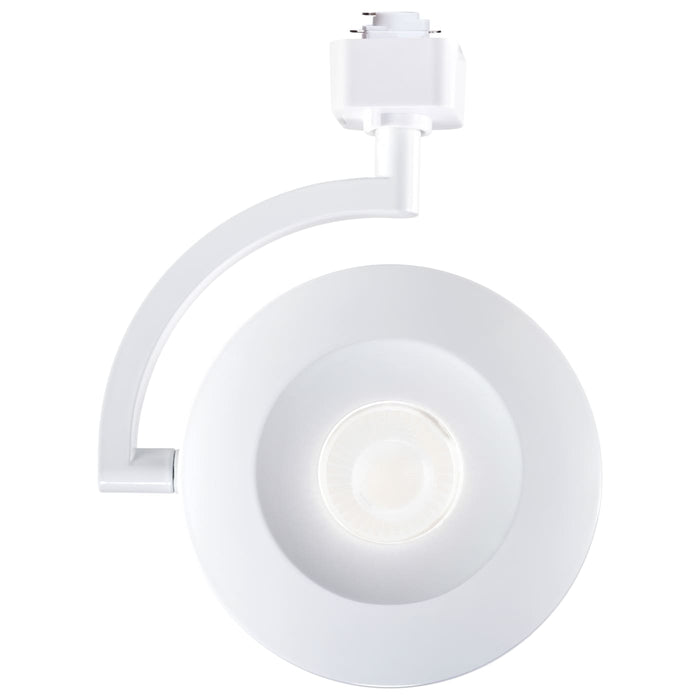 SATCO/NUVO ORB LED H-Style Track Head 12W CCT Selectable 3000K/4000K/5000K 36 Degree Beam Angle 120V White Finish (TH673)