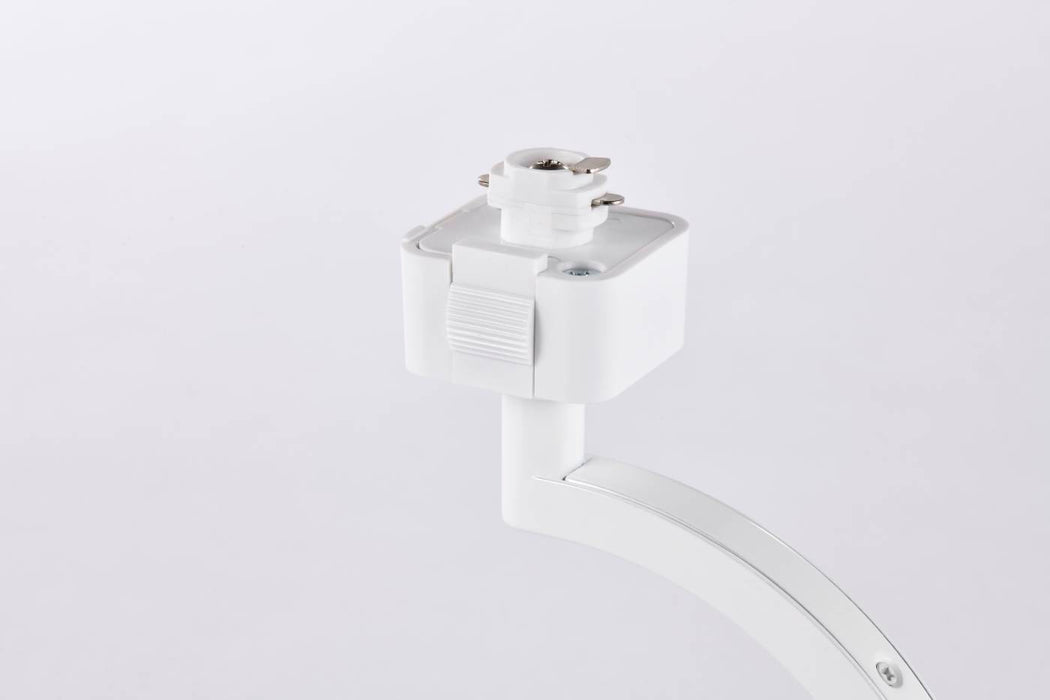 SATCO/NUVO ORB LED H-Style Track Head 12W CCT Selectable 3000K/4000K/5000K 36 Degree Beam Angle 120V White Finish (TH673)