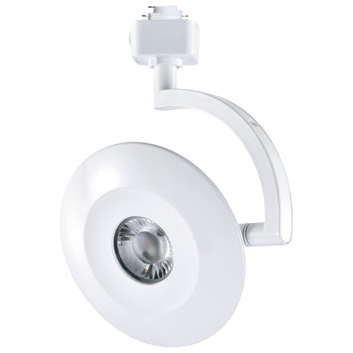 SATCO/NUVO ORB LED H-Style Track Head 12W CCT Selectable 3000K/4000K/5000K 36 Degree Beam Angle 120V White Finish (TH673)