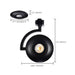 SATCO/NUVO ORB LED H-Style Track Head 12W CCT Selectable 3000K/4000K/5000K 36 Degree Beam Angle 120V Black Finish (TH674)