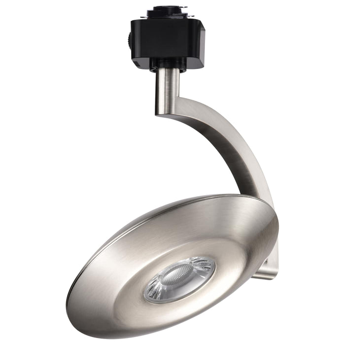 SATCO/NUVO ORB LED H-Style Track Head 12W CCT Selectable 3000K/4000K/5000K 36 Degree Beam Angle 120V Brushed Nickel Finish (TH675)