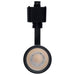 SATCO/NUVO 10W LED Track Head 36 Degree Beam Spread CCT Selectable 2700K/3000K/3500K/4000K/5000K Matte Black Finish (TH702)