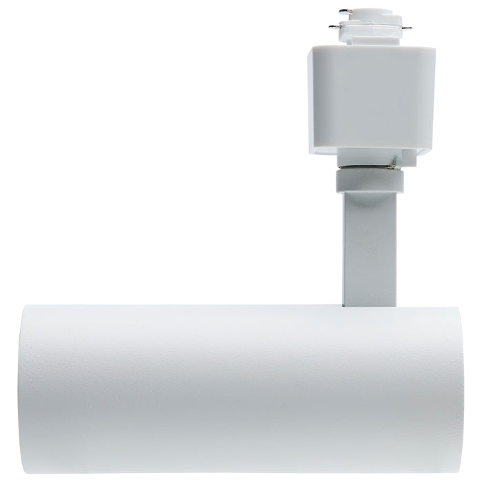 SATCO/NUVO 10W LED Track Head 48 Degree Beam Spread CCT Selectable 2700K/3000K/3500K/4000K/5000K Matte White Finish (TH703)