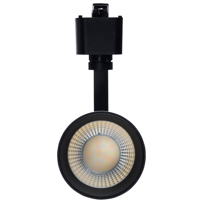 SATCO/NUVO 20W LED Track Head 36 Degree Beam Spread CCT Selectable 2700K/3000K/3500K/4000K/5000K Matte Black Finish (TH712)