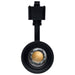 SATCO/NUVO 15W LED Track Head 20 To 50 Degree Adjustable Beam Spread CCT Selectable 2700K/3000K/3500K/4000K/5000K Matte Black Finish (TH732)