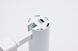 SATCO/NUVO 30W LED Track Head 20 To 50 Degree Adjustable Beam Spread CCT Selectable 2700K/3000K/3500K/4000K/5000K Matte White Finish (TH741)