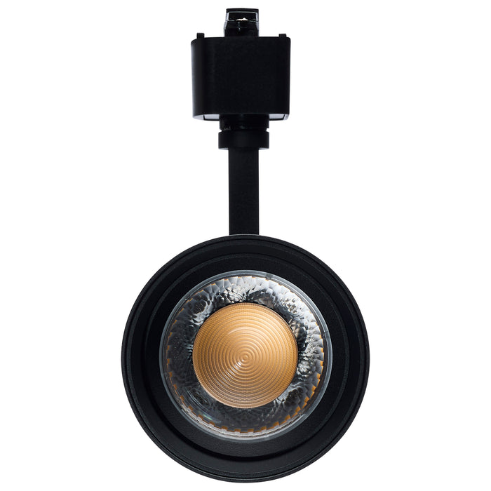 SATCO/NUVO 30W LED Track Head 20 To 50 Degree Adjustable Beam Spread CCT Selectable 2700K/3000K/3500K/4000K/5000K Matte Black Finish (TH742)