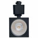 SATCO/NUVO 8W Square LED Track Head CCT Selectable 2700K/3000K/3500K/4000K/5000K Dim To Warm H Style 36 Degree Beam Angle 120V Black (TH752)