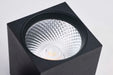 SATCO/NUVO 8W Square LED Track Head CCT Selectable 2700K/3000K/3500K/4000K/5000K Dim To Warm H Style 36 Degree Beam Angle 120V Black (TH752)