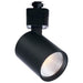 SATCO/NUVO 8W Round LED Track Head CCT Selectable 2700K/3000K/3500K/4000K/5000K Dim To Warm H Style 36 Degree Beam Angle 120V Black (TH762)