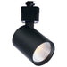 SATCO/NUVO 8W Round LED Track Head CCT Selectable 2700K/3000K/3500K/4000K/5000K Dim To Warm H Style 48 Degree Beam Angle 120V Black (TH765)