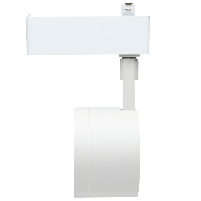 SATCO/NUVO Smart LED Track Head Round 12W 1100Lm 120V Starfish Enabled RGBTW Matte White Finish (TH903)