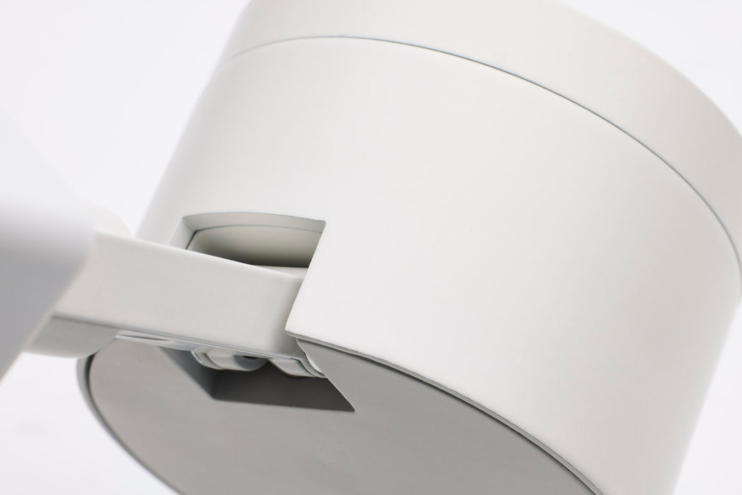 SATCO/NUVO Smart LED Track Head Round 12W 1100Lm 120V Starfish Enabled RGBTW Matte White Finish (TH903)