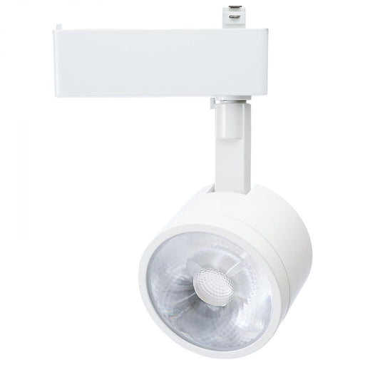 SATCO/NUVO Smart LED Track Head Round 12W 1100Lm 120V Starfish Enabled RGBTW Matte White Finish (TH903)