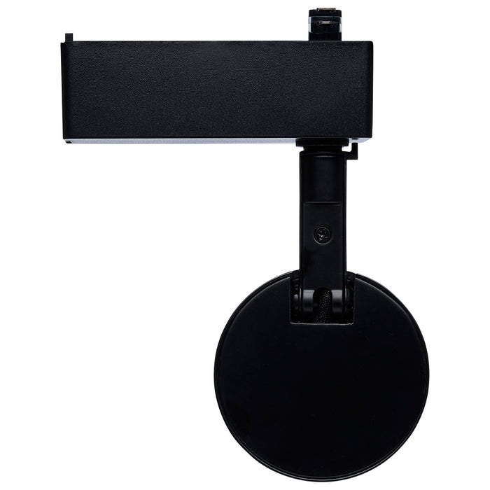 SATCO/NUVO Smart LED Track Head Round 12W 1100Lm 120V Starfish Enabled RGBTW Matte Black Finish (TH904)