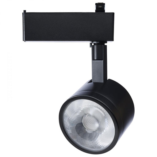 SATCO/NUVO Smart LED Track Head Round 12W 1100Lm 120V Starfish Enabled RGBTW Matte Black Finish (TH904)