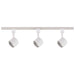 SATCO/NUVO Track Lighting Kit 12W LED 3000K 36 Degree Round Shape White Finish (TK403)