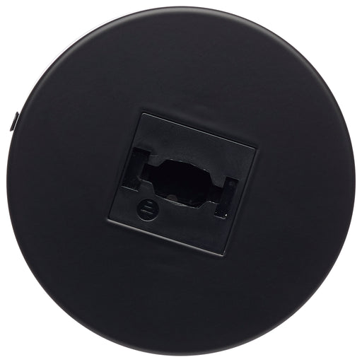 SATCO/NUVO Single Monopoint Adapter Round Black Finish (TP247)