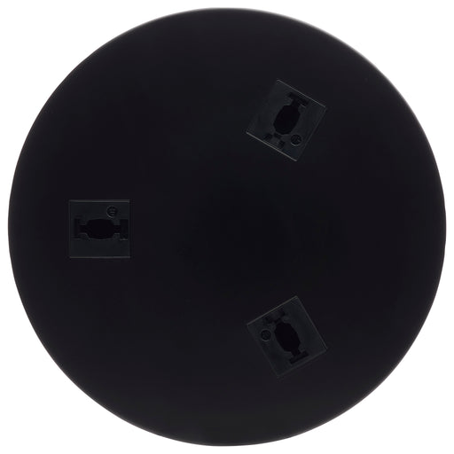 SATCO/NUVO Triple Monopoint Adapter Round Black Finish (TP249)