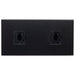 SATCO/NUVO Double Monopoint Adapter Rectangular Black Finish (TP251)