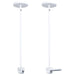 SATCO/NUVO Adjustable Track Pendant Kit White Finish H-Style (TP278)