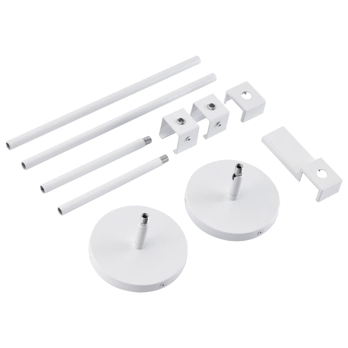 SATCO/NUVO Adjustable Track Pendant Kit White Finish H-Style (TP278)
