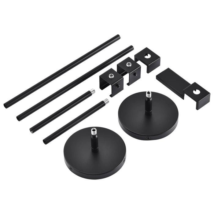 SATCO/NUVO Adjustable Track Pendant Kit Black Finish H-Style (TP279)