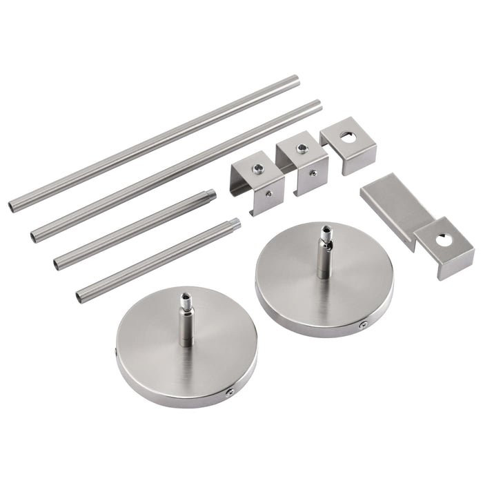 SATCO/NUVO Adjustable Track Pendant Kit Brushed Nickel Finish H-Style (TP280)