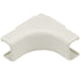 HellermannTyton Internal Corner Cover 3/4 Inch 1 Inch Bend Radius PVC Office White 1 Per Bag (TSR1FW-33-1)