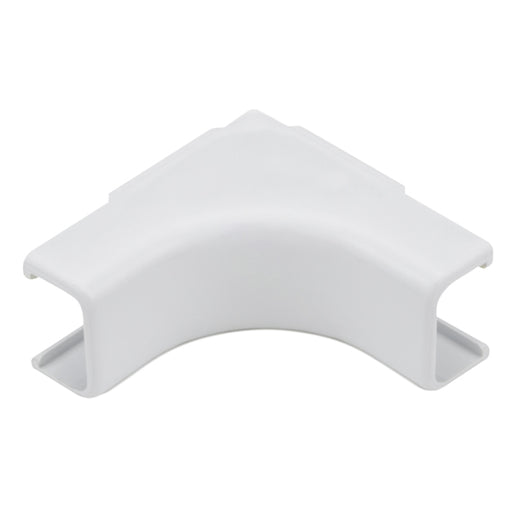HellermannTyton Internal Corner Cover 3/4 Inch 1 Inch Bend Radius PVC White 1 Per Bag (TSR1W-33)