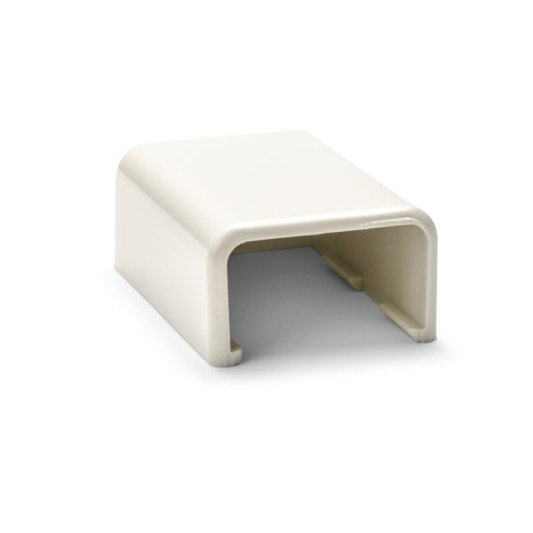 HellermannTyton End Cap 1-1/4 Inch PVC Office White 10 Individual Per Package (TSR2FW-36)