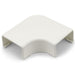 HellermannTyton Elbow Cover 1-3/4 Inch 1 Inch Bend Radius PVC Office White 1 Per Bag (TSR3FW-25-1)