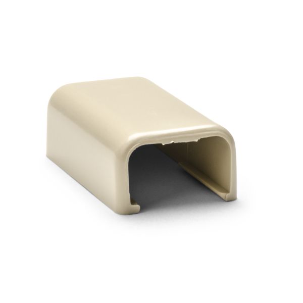 HellermannTyton End Cap 3/4 Inch PVC Ivory 10 Individual Per Package (TSRP1I-36)