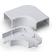 HellermannTyton Elbow Cover 1-1/4 Inch 1 Inch Bend Radius PVC White 1 Per Bag (TSRP2W-25-1)